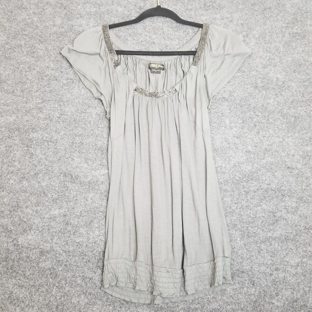 Guess Women Gray Casual Dress S